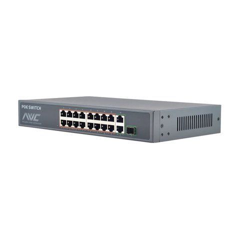 PoE-комутатор 18-портовий NVC-1816GSR (73-00105) 73-00105 фото