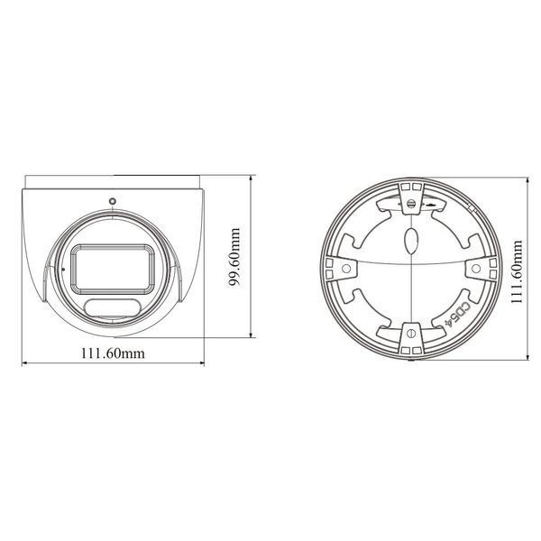 IP-відеокамера 4Mp TVT TD-9545C4(AZ/PE/WR2) Full Color f=2.8-12mm з мікрофоном (77-00444) 77-00444 фото
