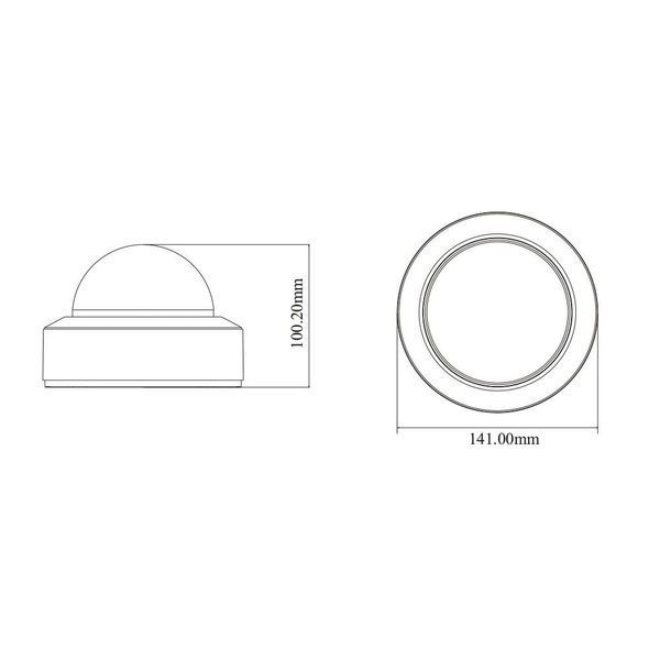 IP-відеокамера 4Mp TVT TD-9543S4-C(D/AZ/PE/AR3) f=2.8-12mm з мікрофоном (77-00450) 77-00450 фото