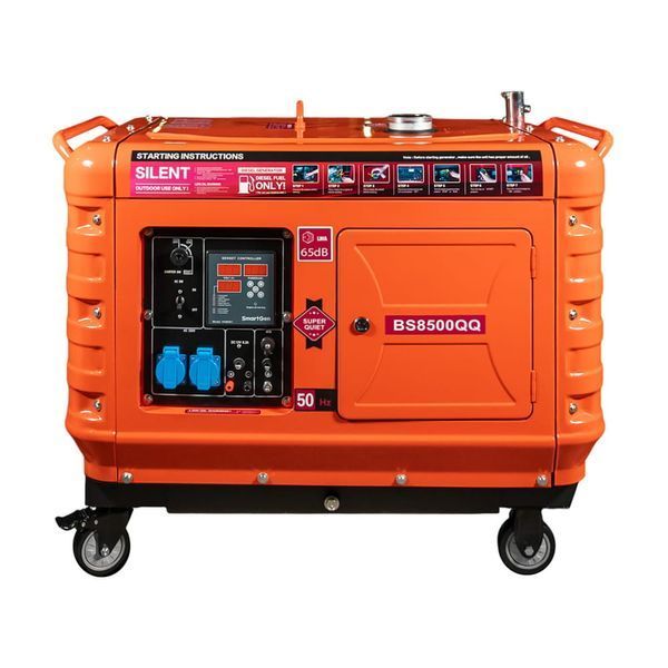 Генератор дизельний однофазний 4.2 кВт Bison BS8500QQ (41-00410) 41-00410 фото