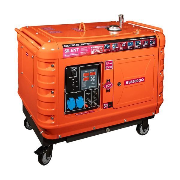 Генератор дизельний однофазний 4.2 кВт Bison BS8500QQ (41-00410) 41-00410 фото