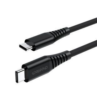 Кабель Choetech XCC-1052 Black USB-C to USB-C Magnetic PD3.1 240W 1.2m (43-00129) 43-00129 фото