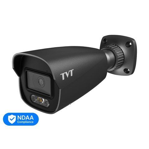IP-відеокамера 4Mp TVT TD-9442S4-C(D/PE/AW3) Black f=2.8mm, ІЧ+LED-підсвічування, з мікрофоном (77-00373) 77-00373 фото