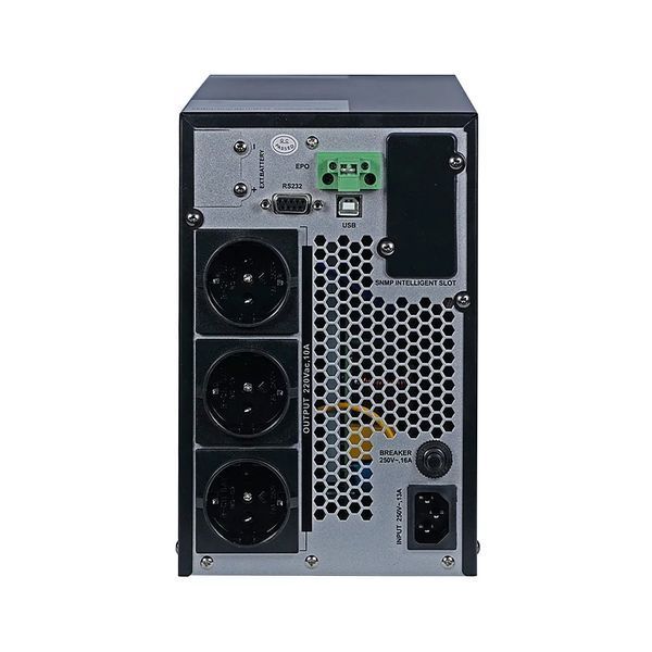 Джерело безперебійного живлення Kraft KRF-T2000VA/2KW(LCD)Ex Pro Online UPS під зовнішній акумулятор (42-00018) 42-00018 фото