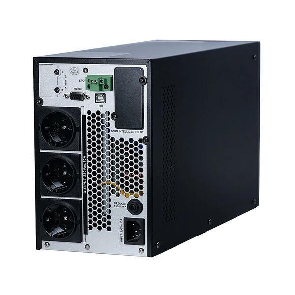 Джерело безперебійного живлення Kraft KRF-T2000VA/2KW(LCD)Ex Pro Online UPS під зовнішній акумулятор (42-00018) 42-00018 фото