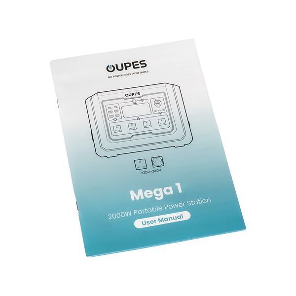 Портативна зарядна станція OUPES Mega 1 S1 2000W 1024Wh LiFePO4 (42-00306) 42-00306 фото
