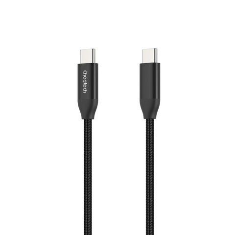 Кабель Choetech ХСС-1035 Black USB-C to USB-C PD3.1 240W 1.2m (43-00130) 43-00130 фото
