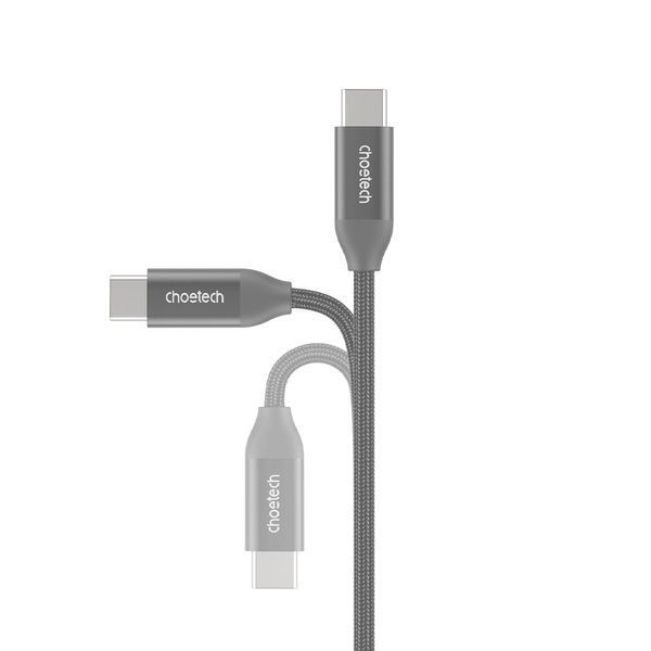 Кабель Choetech ХСС-1035 Black USB-C to USB-C PD3.1 240W 1.2m (43-00130) 43-00130 фото