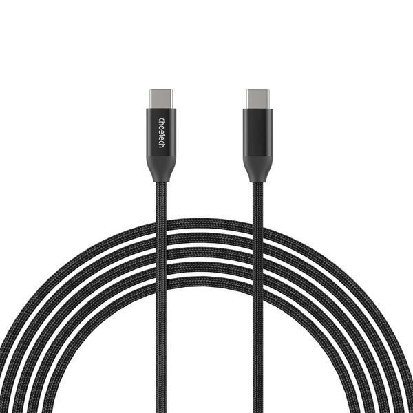 Кабель Choetech ХСС-1035 Black USB-C to USB-C PD3.1 240W 1.2m (43-00130) 43-00130 фото