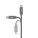 Кабель Choetech ХСС-1035 Black USB-C to USB-C PD3.1 240W 1.2m (43-00130) 43-00130 фото 4