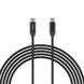 Кабель Choetech ХСС-1035 Black USB-C to USB-C PD3.1 240W 1.2m (43-00130) 43-00130 фото 2