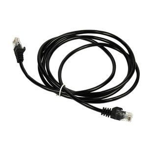 Патч-корд мережевий гігабітний Trinix UTP, RJ-45, CAT.5 10m Black (73-00636) 73-00636 фото