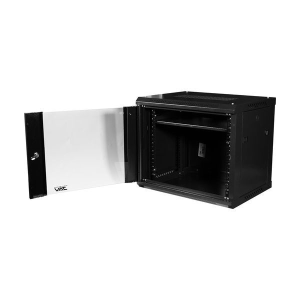 Комутаційна шафа NVC-9U/600x450x500 Black (25-00069) 25-00069 фото