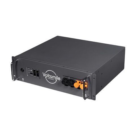 Акумуляторна батарея літій-залізо-фосфатна LiFePO4 48В 2400Вт*год Voltsmile V5 монтаж в стійку 19" (44-00124) 44-00124 фото