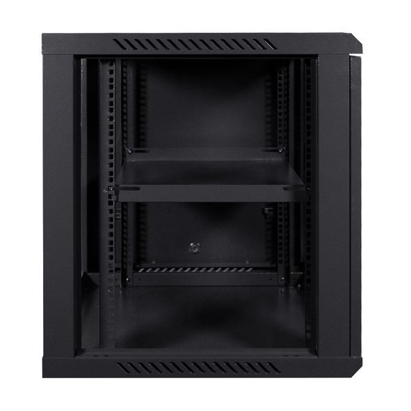 Комутаційна шафа NVC-12U/600x600x640 Black (25-00072) 25-00072 фото