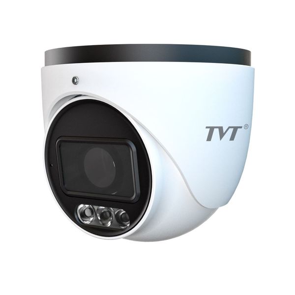 IP-відеокамера 4Mp TVT TD-9545S4-C(D/AZ/PE/AW3) White f=2.8-12mm, ІЧ+LED-підсвічування, з мікрофоном (77-00372) 77-00372 фото