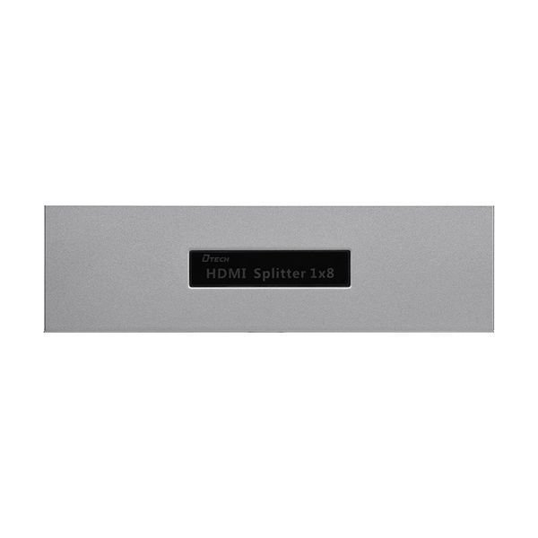 Розгалужувач відеосигналу HDMI 1x8 4K Dtech DT-7148B(MS) (74-00142) 74-00142 фото