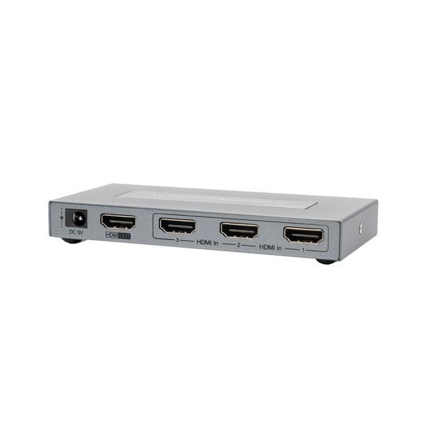 Комутатор 4K HDMI 2.0 3x1 Dtech DT-7431 (74-00123) 74-00123 фото
