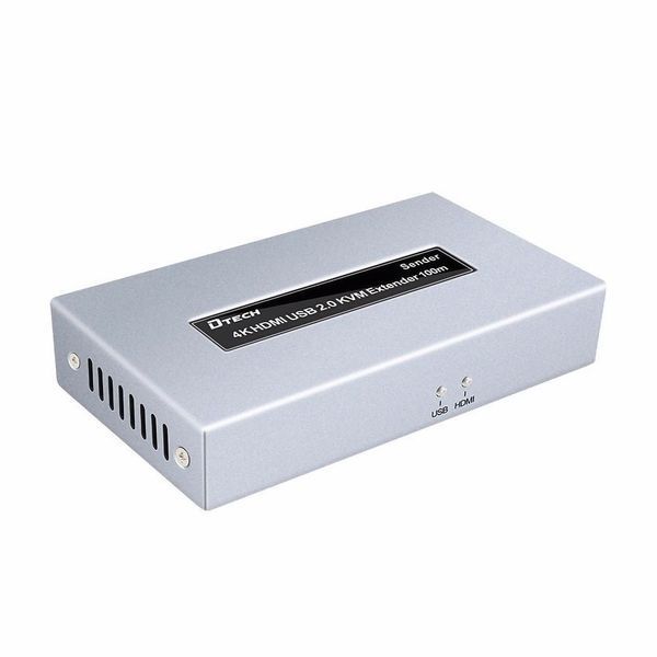 Подовжувач 4K HDMI і USB 2.0 KVM 100m Dtech DT-7051 (74-00124) 74-00124 фото