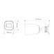 IP-відеокамера 5Mp TVT TD-9451E3B-A (D/PE/AR2) f=2.8mm з мікрофоном (77-00336) 77-00336 фото 2