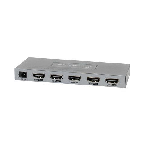 Розгалужувач відеосигналу 4K HDMI 1x4 Dtech DT-7144A(MS) (74-00125) 74-00125 фото