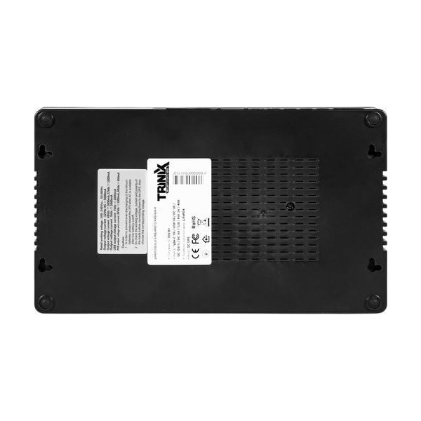 Джерело безперебійного живлення DC UPS Trinix TRX-MUPS-48100 Type-C (4*6000mAh LiFePo4) 5V/12V/24V/48V/52V/PoE, LiFePO4 4*6Ah, для роутера і медіаконвертера (42-00172) 42-00172 фото