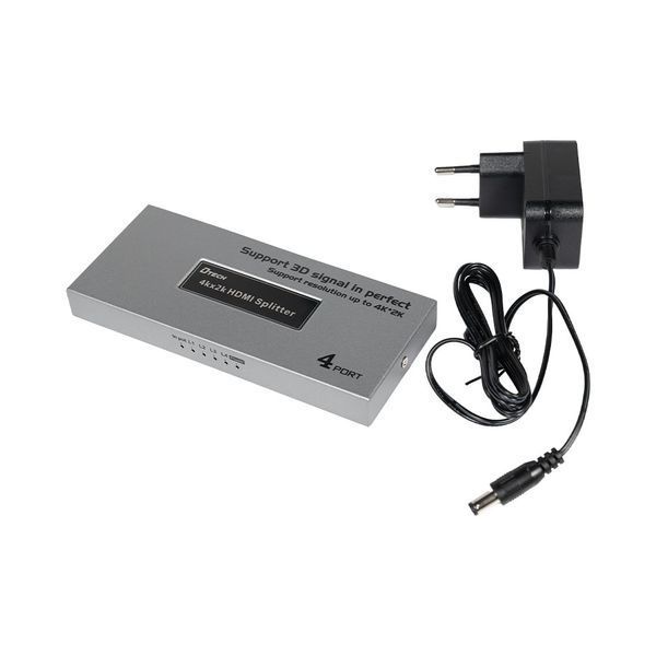 Розгалужувач відеосигналу 4K HDMI 1x4 Dtech DT-7144A(MS) (74-00125) 74-00125 фото