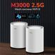 Маршрутизатор WiFi Mesh-система WiFi 6 2.5G Cudy M3000 V2.0 White (1-Pack) дводіапазонний (73-00549) 73-00549 фото 4