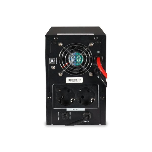 Джерело безперебійного живлення Kraft KRF-PSW1500VA/1200W(LCD)24V UPS під зовнішній акумулятор (42-00062) 42-00062 фото