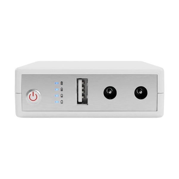 Джерело безперебійного живлення Mini UPS WGP UPS103A White 10400mAh 5V/9V/12V, Li-ion 4*2.6Ah, для роутера та оптичного терміналу (42-00256) 42-00256 фото