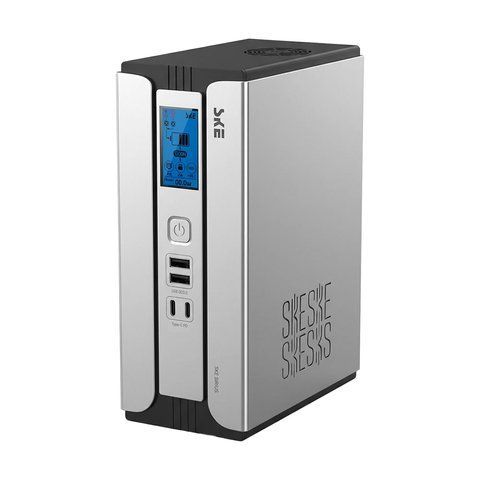 Джерело безперебійного живлення Mini UPS SKE SIRIUS 45W 30000mAh 5V/9V/12V/24V/PoE, LiFePO4 2*15Ah, для роутера та оптичного терміналу (42-00250) 42-00250 фото