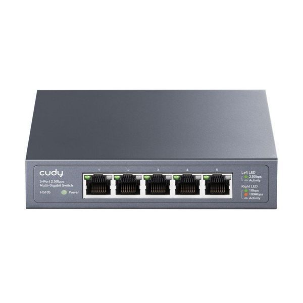 Комутатор 5-портовий некерований Cudy HS105 2.5G (73-00536) 73-00536 фото