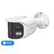 IP-відеокамера панорамна 4Mp*2 TVT TD-9482E3B-DP f=2.8mm, ІЧ+LED підсвічування, 2 мікрофони (77-00454) 77-00454 фото 1