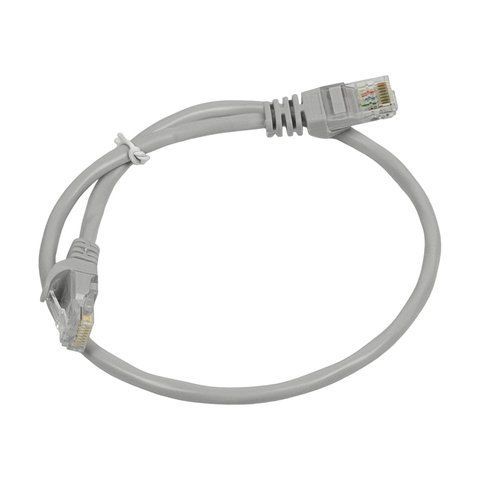 Патч-корд мережевий гігабітний Trinix UTP, RJ-45, CAT.5 2m Gray (73-00618) 73-00618 фото