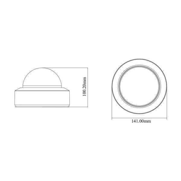 IP-відеокамера 5Mp TVT TD-9553E3B-A (D/AZ/PE/AR3) f=2.8-12mm з мікрофоном (77-00342) 77-00342 фото