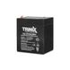 Акумуляторна батарея гелева 12В 4Аг Trinix TGL12V4Ah/20Hr GEL (44-00062) 44-00062 фото 1
