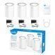 Маршрутизатор WiFi Mesh-система WiFi 6 2.5G Cudy M3000 V2.0 White (3-Pack) 3 штуки дводіапазонні AX3000 (73-00553) 73-00553 фото 4