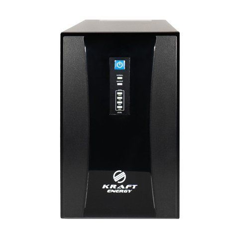 Джерело безперебійного живлення KRF-1200VA/720W(LED) UPS Kraft (42-00005) 42-00005 фото