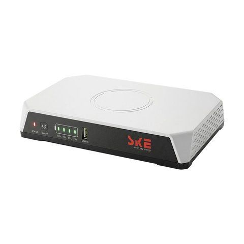 Джерело безперебійного живлення Mini UPS SKE POE-36E-LFP 48V 20000mAh 5V/9V/12V/24V/48V/PoE, LiFePO4 4*5Ah, для роутера та оптичного терміналу (42-00242) 42-00242 фото