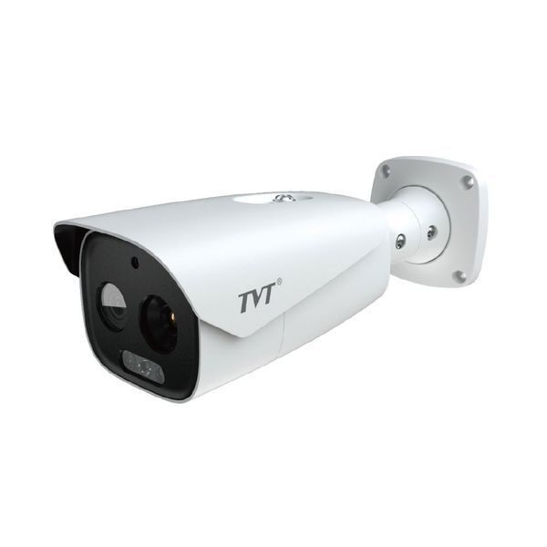 Тепловізійна IP-відеокамера TVT TD-5463E1-VT2(9/PE) Thermal 640*512 f=9.1mm Optical 5Mp f=4mm (77-00459) 77-00459 фото