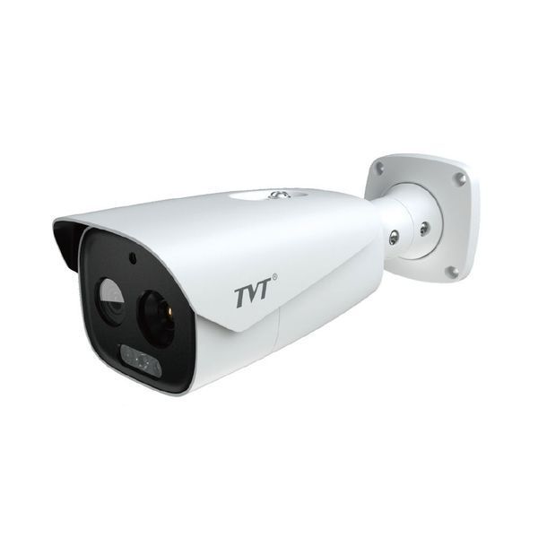 Тепловізійна IP-відеокамера TVT TD-5463E1-VT2(25/PE) Thermal 640*512 f=25mm Optical 5Mp f=12mm (77-00461) 77-00461 фото