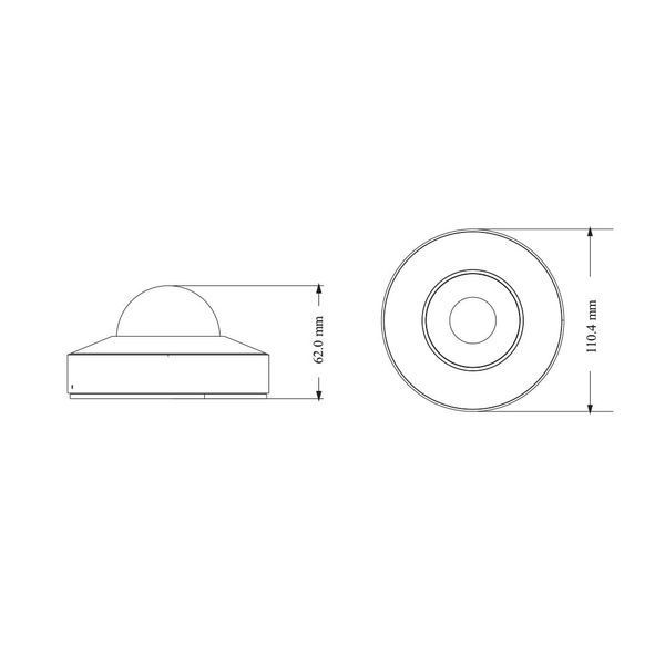 IP-відеокамера 5Mp TVT TD-9557E3B-A (D/PE/AR1) f=2.8mm з 2 мікрофонами (77-00346) 77-00346 фото