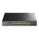 PoE-комутатор 20-портовий некерований Cudy GS1018PS2 гігабітний з 16 портами PoE+, 200W (73-00558) 73-00558 фото 2