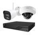 Комплект IP-відеонагляду на 2 камери TVT IP-Video Kit 2x5Mp (D/B) WiFi: 1 циліндрична 5Mp WiFi відеокамера + 1 купольна 5Mp WiFi відеокамера + 4-канальний 8Mp відеореєстратор (77-00327-77-00472-4) 77-00327-77-00472-4 фото 1