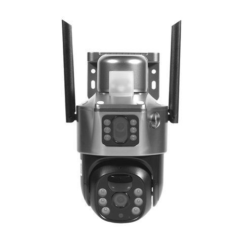 IP PTZ-відеокамера автономна з 4G та сонячною панеллю Light Vision 2Mp+2Mp VLC-9192IG/2C (Solar) Silver f=4mm, на акумуляторних батареях (75-00236) 75-00236 фото