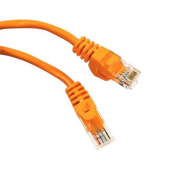 Патч-корд мережевий гігабітний Trinix UTP, RJ-45, CAT.5 3m Orange (73-00625) 73-00625 фото