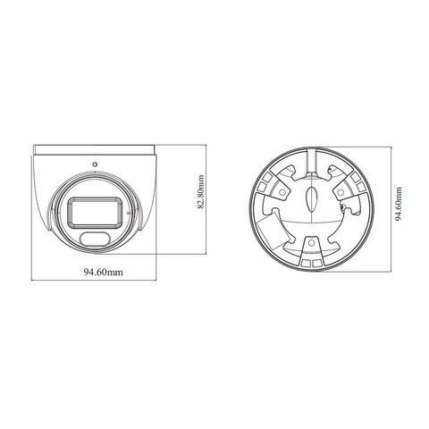 IP-відеокамера 6Mp TVT TD-9564E4(D/PE/AW2) White f=2.8mm, ІЧ+LED-підсвічування, з мікрофоном (77-00388) 77-00388 фото