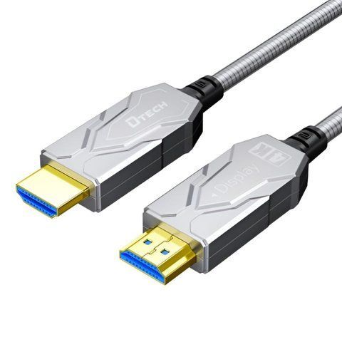 Кабель оптичний армований HDMI 2.0 60m Dtech DT-HF2060K (74-00153) 74-00153 фото