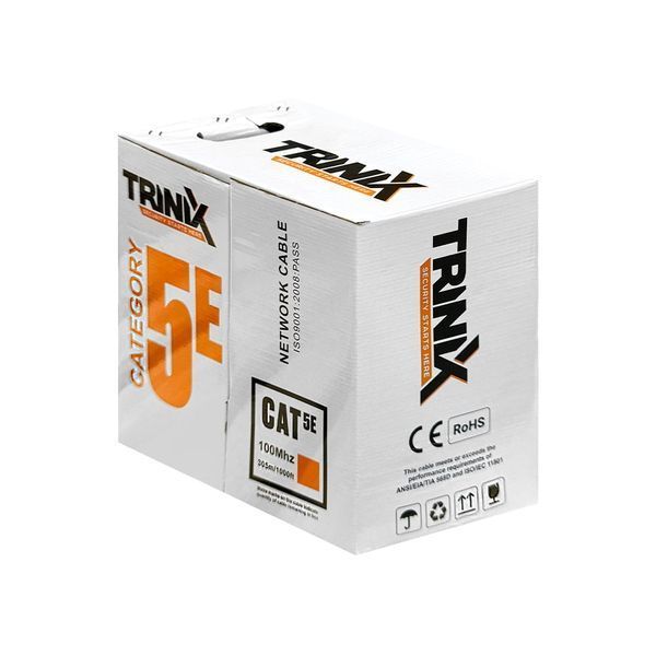 Кабель вита пара UTP CAT5E CCA 0.51mm LDPE Outdoor Trinix 305m (33-00188) 33-00188 фото