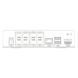 IP-відеореєстратор 8-канальний 8Mp TVT TD-3008H1-8P-A1L (64-64) з 8 портами PoE (77-00465) 77-00465 фото 2